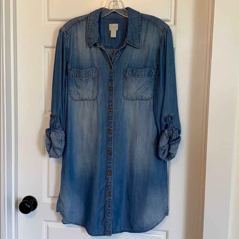 Chico’s Denim Tunic